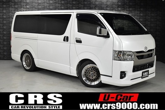 6475 令和6年式 ハイエース スーパーGL ダークプライムⅡ 2WD 2,800cc (ディーゼル車)  2/5人乗車  0.9万km　車検令和8年10月7日のサムネイル