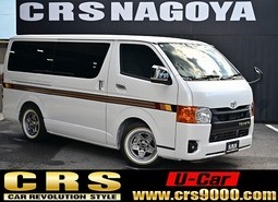 5736.令和7年式 ハイエース スーパーGL ダークプライムS 2WD 2,800cc ディーゼル車 走行0.3万キロ 車検令和9年6月