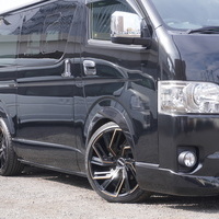 6539　令和3年式　ハイエース　スーパーGL　ダークプライムⅡ　2WD　2000cc　 2/5人乗り　7.3万km　のサムネイル