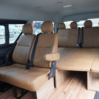 6565　令和7年式　ハイエース　ワゴンGL　ベッドキットⅣ架装　4WD　2700cc　ガソリン車　10人乗り　15kmのサムネイル