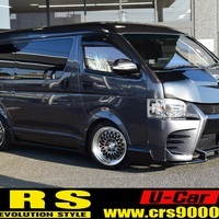 6635　平成30年式 ハイエースバン ワイドボディ ダークプライム　2WD 2,700cc ガソリン車 5人乗り 3.8万kmのサムネイル