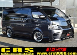 6635　平成30年式 ハイエースバン ワイドボディ ダークプライム　2WD 2,700cc ガソリン車 5人乗り 3.8万km