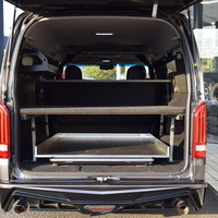 6635　平成30年式 ハイエースバン ワイドボディ ダークプライム　2WD 2,700cc ガソリン車 5人乗り 3.8万kmのサムネイル