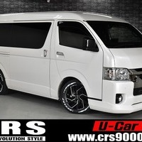 6625 令和4年式 ハイエース スーパーGL　ダークプライムⅡ   2WD 2,800cc (ディーゼル車)  2/5人乗車  2.1万km 車検:令和9年3月9日のサムネイル