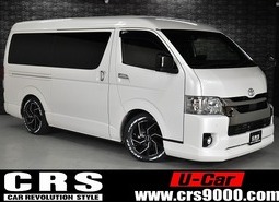 6625 令和4年式 ハイエース スーパーGL　ダークプライムⅡ   2WD 2,800cc (ディーゼル車)  2/5人乗車  2.1万km 車検:令和9年3月9日