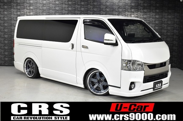 6553 令和3年式 ハイエース スーパーGL ダークプライムⅡ  2WD 2,000cc (ガソリン車)  4人乗車  4.0万km　車検：令和9年12月のサムネイル