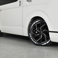 6625 令和4年式 ハイエース スーパーGL　ダークプライムⅡ   2WD 2,800cc (ディーゼル車)  2/5人乗車  2.1万km 車検:令和9年3月9日のサムネイル