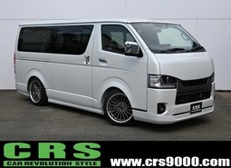 6568【新型】ハイエース スーパーGL ダークプライムⅡ 2WD 2,800cc (ディーゼル) 5人乗車 9km