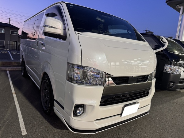 CRS千葉🌈ハイエースカスタムエアロ、総額〇〇〇万円！施工内容をご紹介🔧