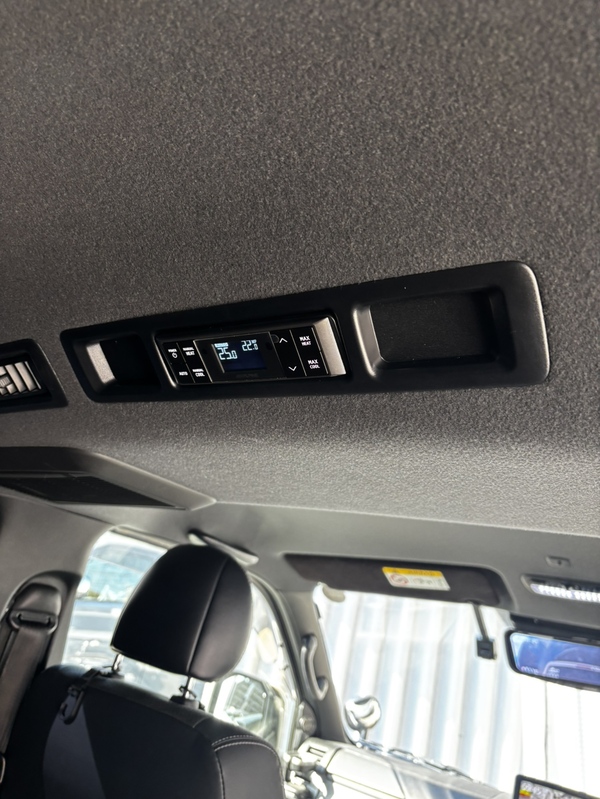 なかしーのハイエースのリア空調、こんなお悩みありませんか！？快適パーツご紹介！！