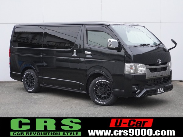 6744 令和4年式 トヨタ ハイエース スーパーGL ダークプライムⅡ 4WD 2,800cc（ディーゼル車) 2/5人乗車 4.8万kmのサムネイル