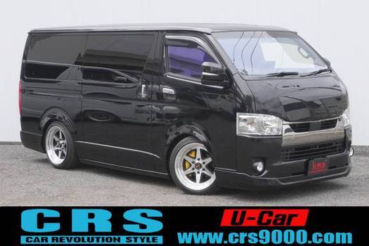 6585　令和6年式　ハイエース　スーパーGL　ダークプライムⅡ　2WD　2800cc　ディーゼル車　5人乗り　0.5万kmのサムネイル