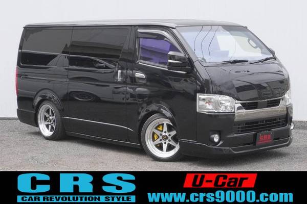 6585　令和6年式　ハイエース　スーパーGL　ダークプライムⅡ　2WD　2800cc　ディーゼル車　5人乗り　0.5万kmのサムネイル