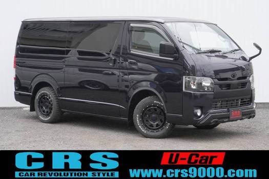 6450　令和3年式　リムジン7　ハイエース　スーパーGL　ダークプライムⅡ　2WD　2000cc　ガソリン車　7人乗り　4.7万kmのサムネイル