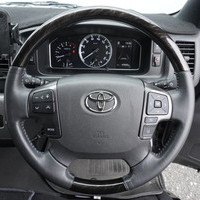 6450　令和3年式　リムジン7　ハイエース　スーパーGL　ダークプライムⅡ　2WD　2000cc　ガソリン車　7人乗り　4.7万kmのサムネイル