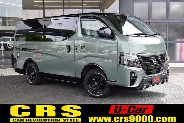 4854　CRS小牧オリジナルデモカー！ 令和5年式　キャラバン グランドプレミアムGX　2,400cc　ディーゼル車　4WD　2/5人乗り　1.4万Kmのサムネイル