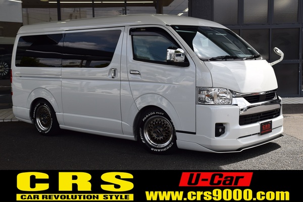 6692　令和6年式 ハイエース ワゴンGL ファインテックツアラー　2WD　2700cc　ガソリン車　10人乗り　0.2万kmのサムネイル