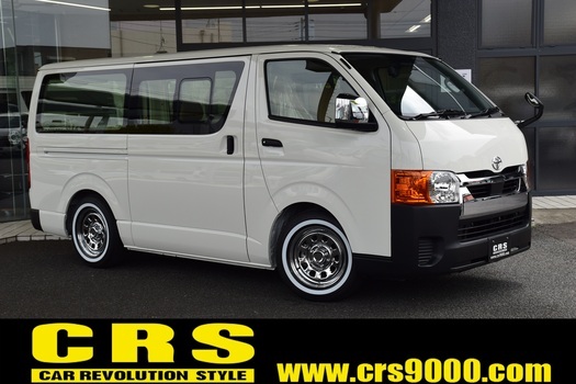 6177　8型ハイエースバン DX ビーチクルーザー架装　ガソリン車　2WD　2,000cc　3/6人乗りのサムネイル