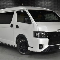 6656 令和5年式 ハイエース スーパーGL　ダークプライムⅡ   2WD 2,800cc (ディーゼル車)  3ナンバー 5人乗車  7.8万km 車検:令和8年12月13日のサムネイル