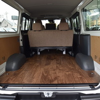 6177　8型ハイエースバン DX ビーチクルーザー架装　ガソリン車　2WD　2,000cc　3/6人乗りのサムネイル