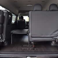 5297　8型ハイエースワゴン GL ベッドキットⅣ Ver.Ⅱ架装車　ガソリン車　2WD　2,700cc　10人乗り　17kmのサムネイル