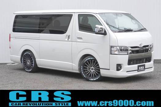 6615　オリジナルPKG　ハイエース　ダークプライムⅡ　2WD　2000cc　ガソリン車　5人乗りのサムネイル