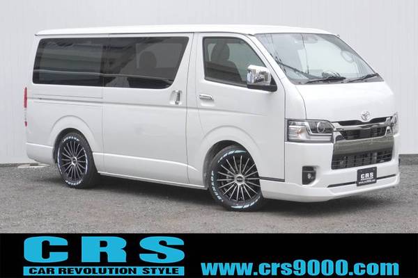 6615　オリジナルPKG　ハイエース　ダークプライムⅡ　2WD　2000cc　ガソリン車　5人乗りのサムネイル