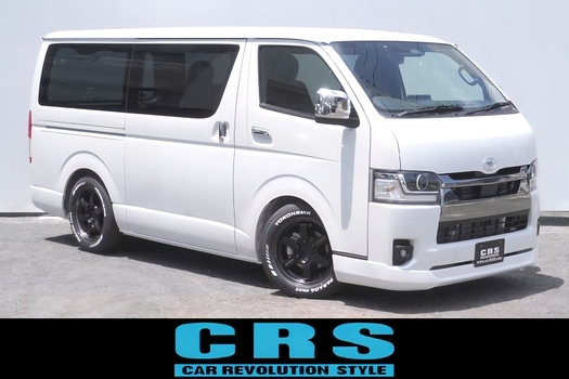 6579　オリジナルPKG　ハイエース　ダークプライムⅡ　2WD　2800cc　ディーゼル車　5人乗りのサムネイル