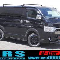 6652　令和4年式　ハイエース　スーパーGL　ダークプライムⅡ　4WD　2800cc　ディーゼル車　5人乗り　7.4万kmのサムネイル