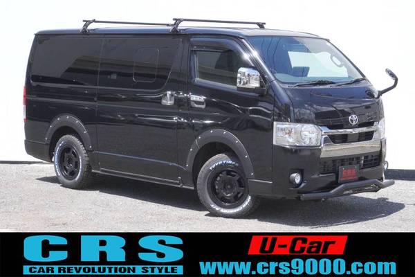 6652　令和4年式　ハイエース　スーパーGL　ダークプライムⅡ　4WD　2800cc　ディーゼル車　5人乗り　7.4万kmのサムネイル