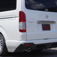 5691　ESSEXオリジナルデモカー　令和7年式　ハイエース　スーパーGL　ダークプライムS　2WD　2800cc　ディーゼル車　5人乗り　1.3万kmのサムネイル