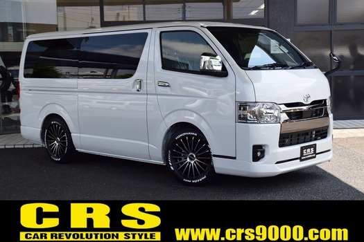 6576　8型ハイエースバン DARK PRIMEⅡ　ガソリン車　2WD　2,000cc　2/5人乗り　11kmのサムネイル