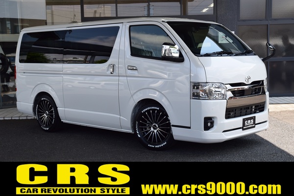 6576　8型ハイエースバン DARK PRIMEⅡ　ガソリン車　2WD　2,000cc　2/5人乗り　11kmのサムネイル