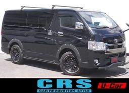 6652　令和4年式　ハイエース　スーパーGL　ダークプライムⅡ　4WD　2800cc　ディーゼル車　5人乗り　7.4万km