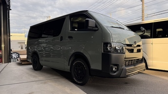 CRS横浜　ハイエース　乗り心地改善＆仕事車カスタム