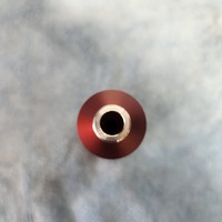 【CRS名古屋】アウトレット商品　ビレットシフトノブVer1レッド　傷有　ハイエース1型～現行のサムネイル