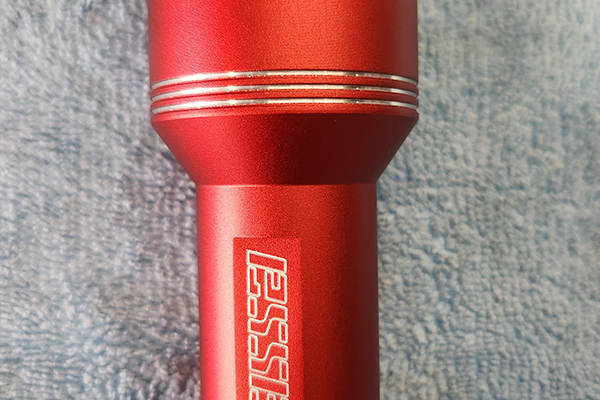 【CRS名古屋】アウトレット商品　ビレットシフトノブVer1レッド　傷有　ハイエース1型～現行のサムネイル