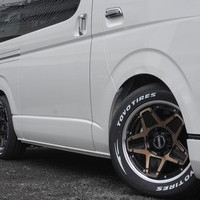 6699　オリジナルPKG　ハイエース　ワイド　スーパーGL　ダークプライムⅡ　2WD　2800cc　ディーゼル車　5人乗りのサムネイル