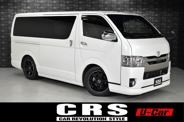 7067 令和1年式 ハイエース スーパーGL ダークプライムⅡ  2WD 2,800cc (ディーゼル車)  2/5人乗車 7.8万kmのサムネイル