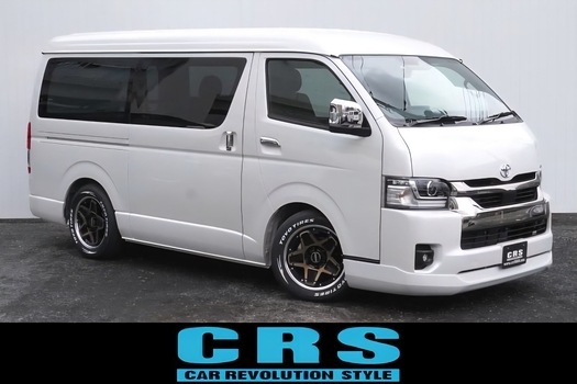 6699　オリジナルPKG　ハイエース　ワイド　スーパーGL　ダークプライムⅡ　2WD　2800cc　ディーゼル車　5人乗りのサムネイル