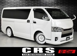 7098 平成29年式 ハイエース スーパーGL ダークプライム  2WD 2,000cc (ガソリン車)  2/5人乗車 9.5万km 車検:令和9年4月24日