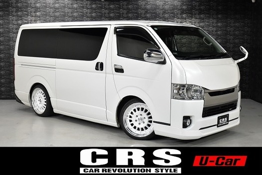 7098 平成29年式 ハイエース スーパーGL ダークプライム  2WD 2,000cc (ガソリン車)  2/5人乗車 9.5万km 車検:令和9年4月24日のサムネイル