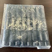 【CRS千葉】アウトレットパーツ　2PCシェルナット用 アルミシェルのみ ロング ローレット/ブラック 24本セットのサムネイル