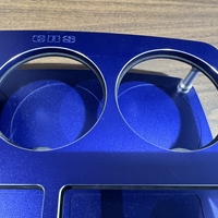 【CRS名古屋】　アウトレット商品　ビレットフロントカップホルダーVer.2ブルーのサムネイル