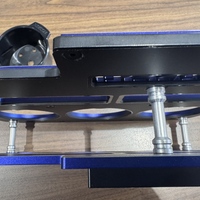 【CRS名古屋】　アウトレット商品　ビレットフロントカップホルダーVer.2ブルーのサムネイル