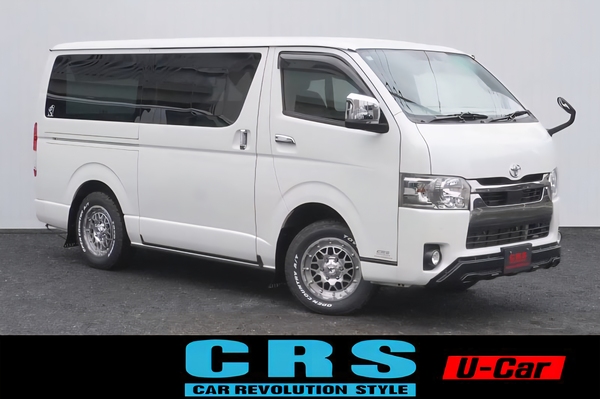 7106　令和4年式　ハイエース　スーパーGL　ダークプライムⅡ　4WD　2800cc　ディーゼル車　5人乗り　5.0万kmのサムネイル