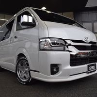 7107　登録済未使用車 9型ハイエースバン ワイドボディ DARK PRIMEⅡ 2,800cc(ディーゼル車) 2WD 2/5人乗車のサムネイル