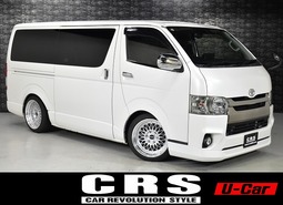 7190 平成28年式 ハイエース スーパーGL ダークプライム  2WD 2,000cc (ガソリン車)  2/5人乗車 8.8万km