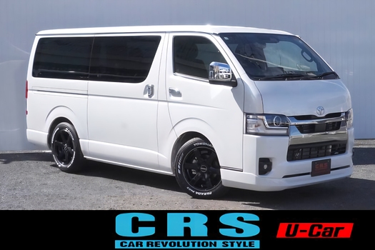 6867　オリジナルPKG　ハイエース　スーパーGL　ダークプライムⅡ　2WD　2800cc　ディーゼル車　5人乗り　10kmのサムネイル