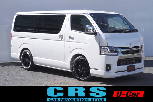 6867　オリジナルPKG　ハイエース　スーパーGL　ダークプライムⅡ　2WD　2800cc　ディーゼル車　5人乗り　10kmのサムネイル